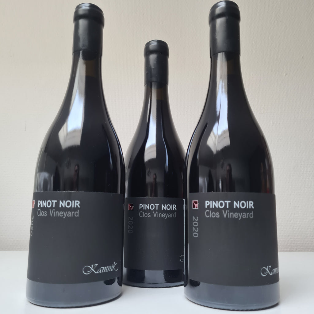 Rode wijn Pinot Noir Clos Vineyard wijnmaker Chateau Kamnik Noord- Macedonië