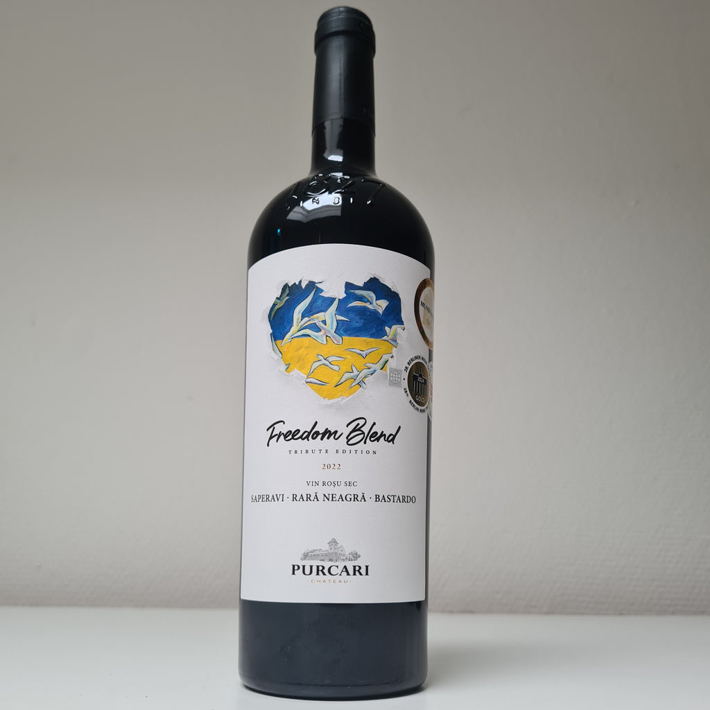 Freedom Blend rode wijn van wijnmaker Purcari uit Moldavië