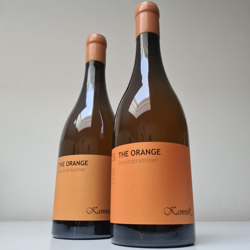Oranje wijn uit Noord-Macedonië Gewürtztraminer The Orange Chateau Kamnik