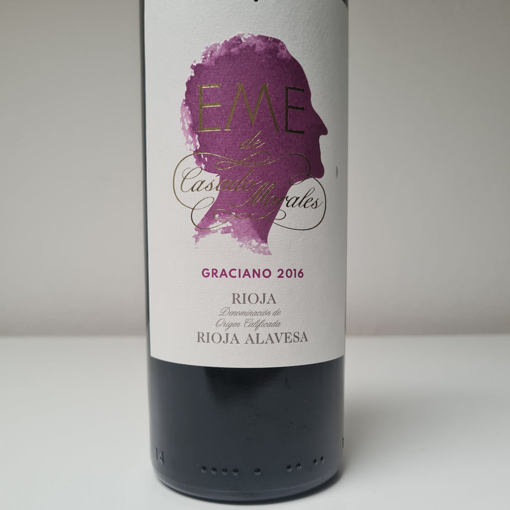 Rode wijn uit Spanje streek Rioja
Casado de Morales Graciano 2016