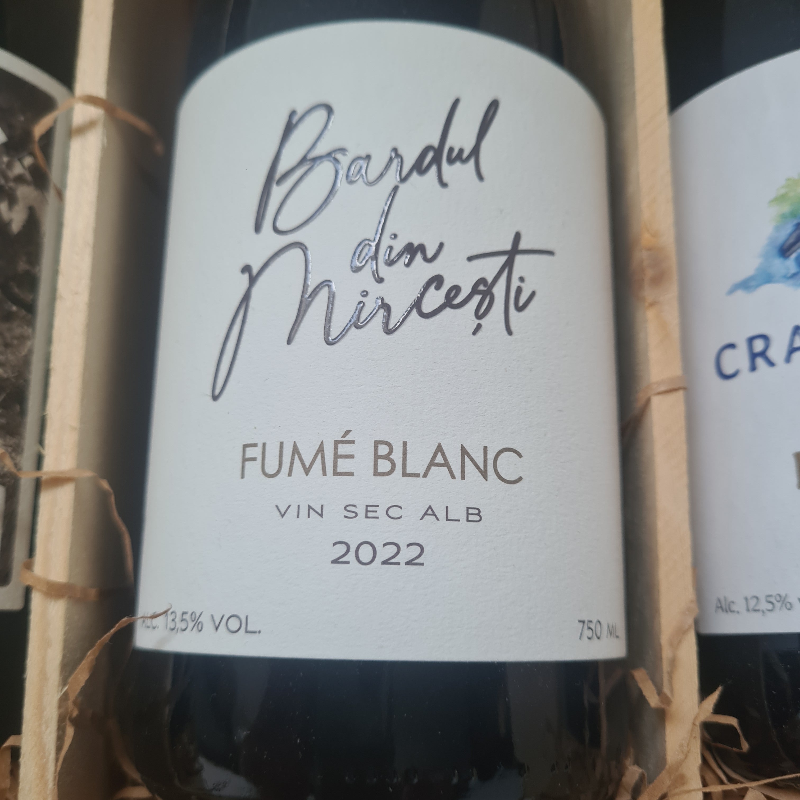 Fumé Blanc Bardul din Mircesti Crama Mircesti witte wijn uit Moldavië