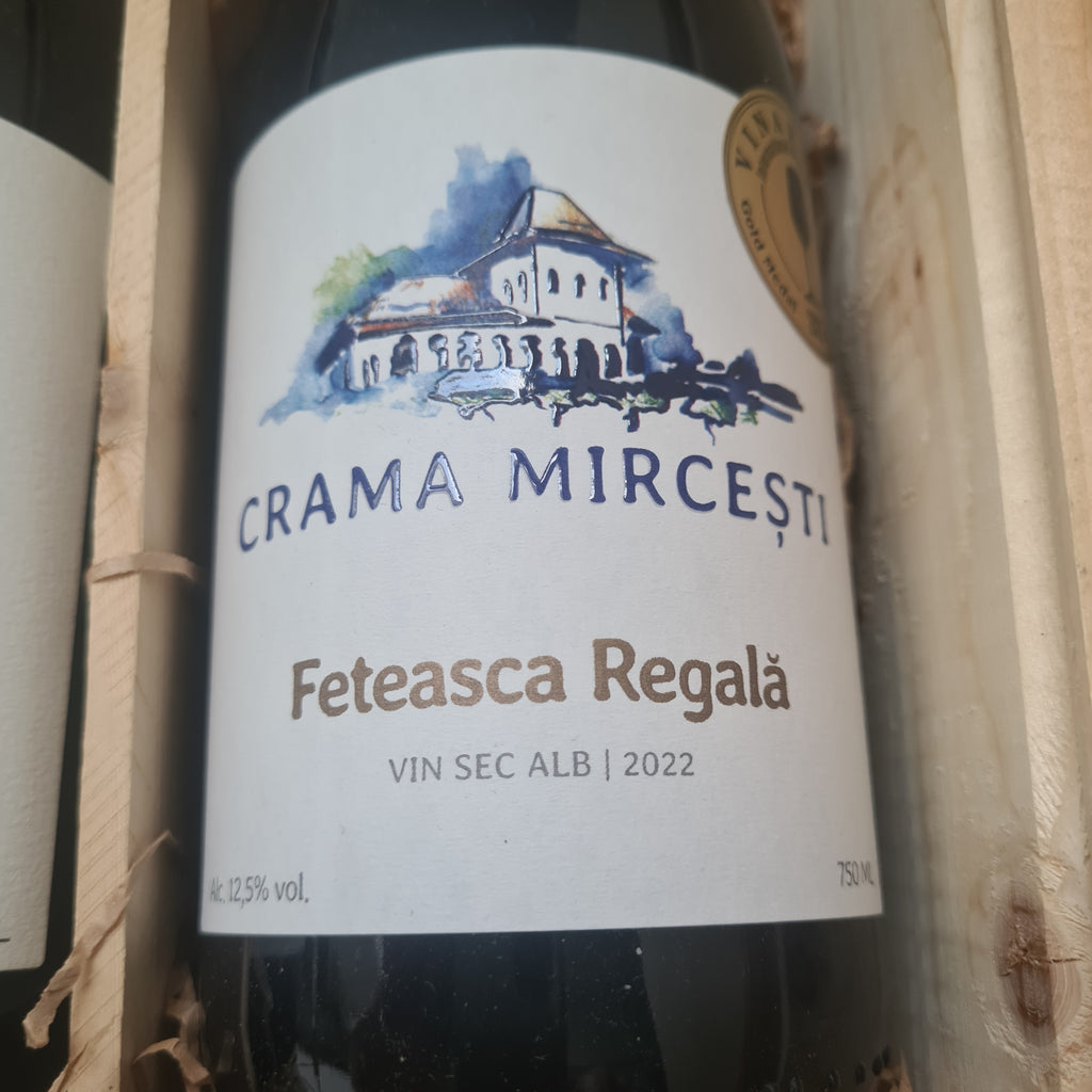witte wijn uit Moldavië Feteasca Regala  Crama Mircesti