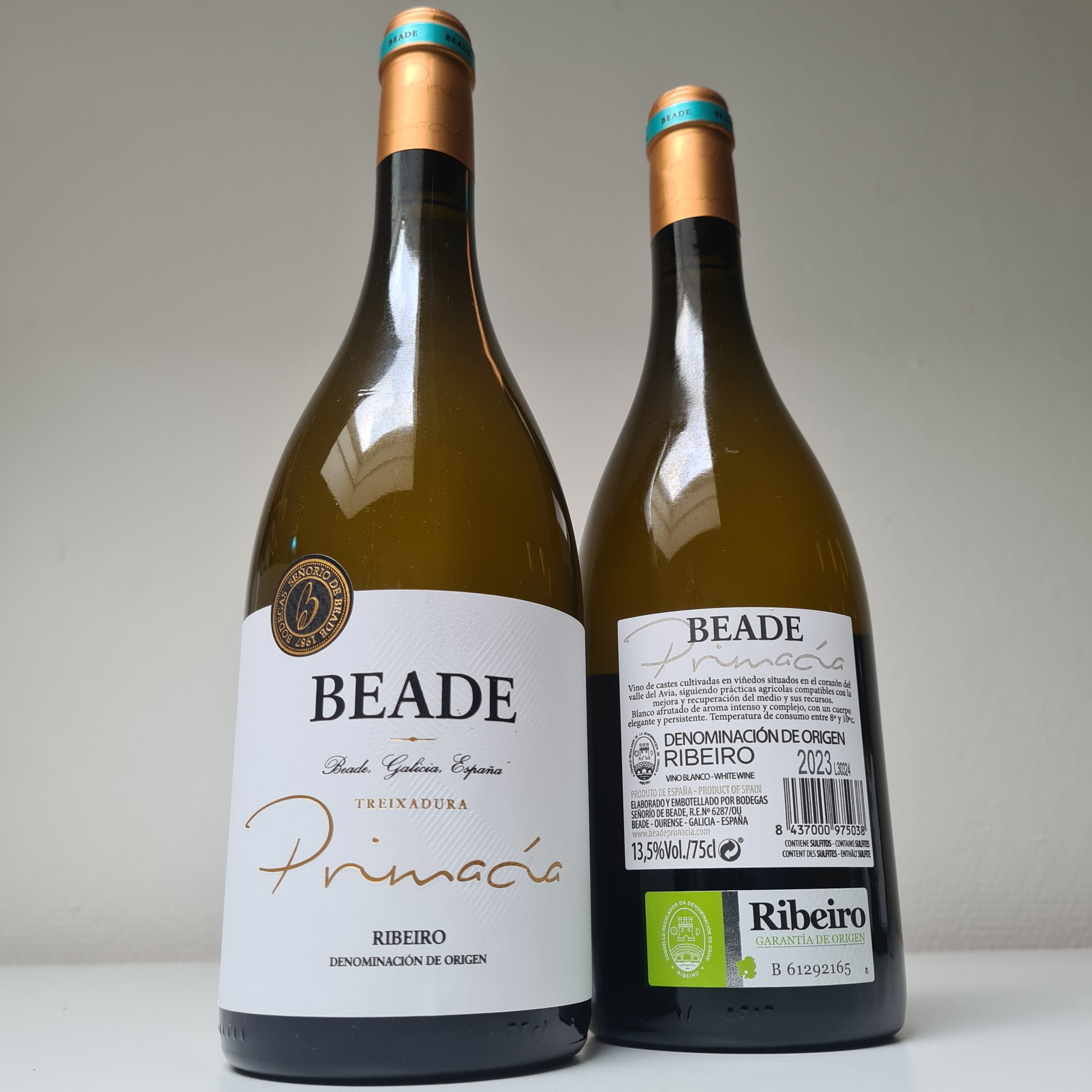 witte wijn  Treixadura Beade Primacia uit Spanje